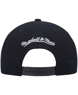 Men's Black Minnesota Timberwolves Hardwood Classics Script 2.0 Snapback Hat