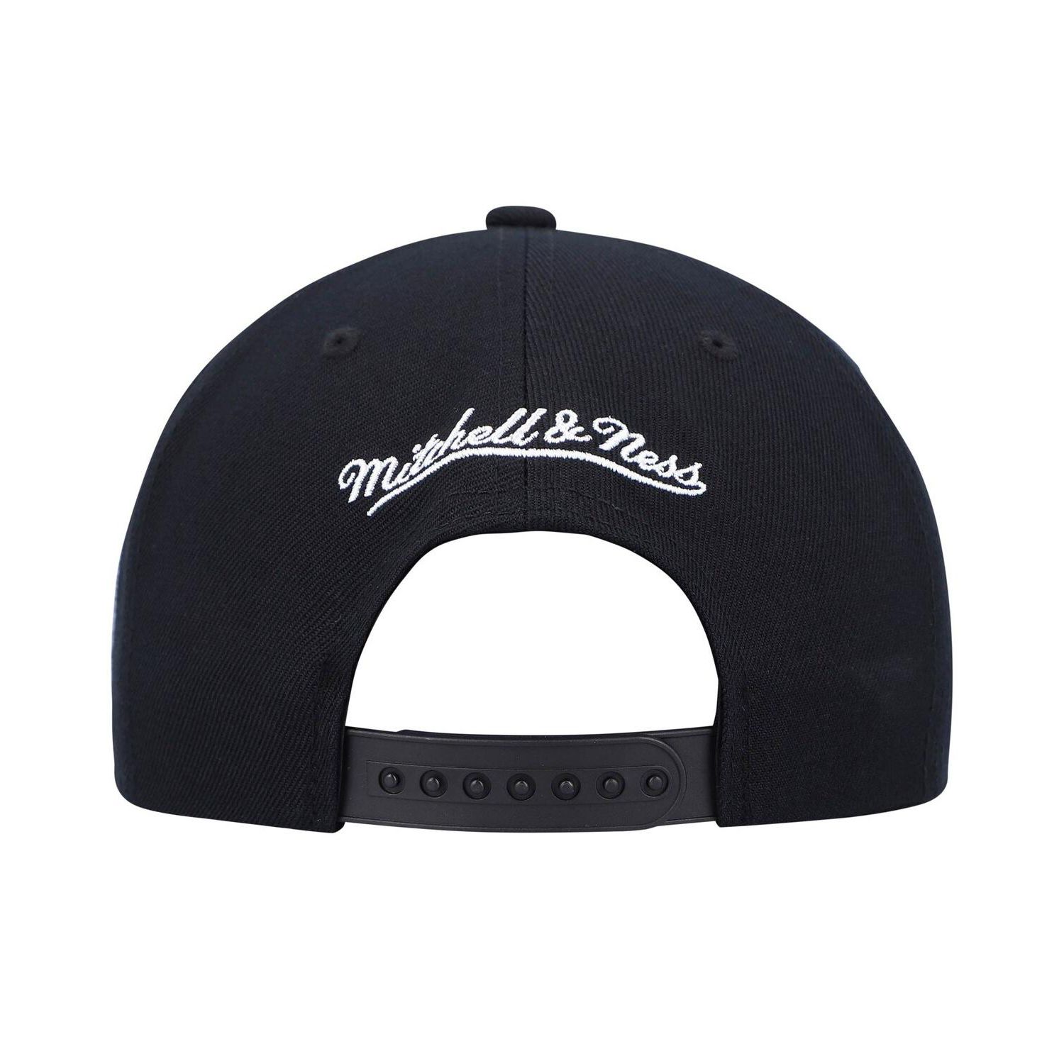Men's Black Minnesota Timberwolves Hardwood Classics Script 2.0 Snapback Hat