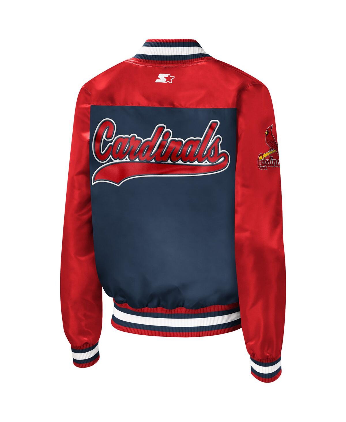 Shop Starter Women's  Navy St. Louis Cardinals The Legend Full-snap Jacket