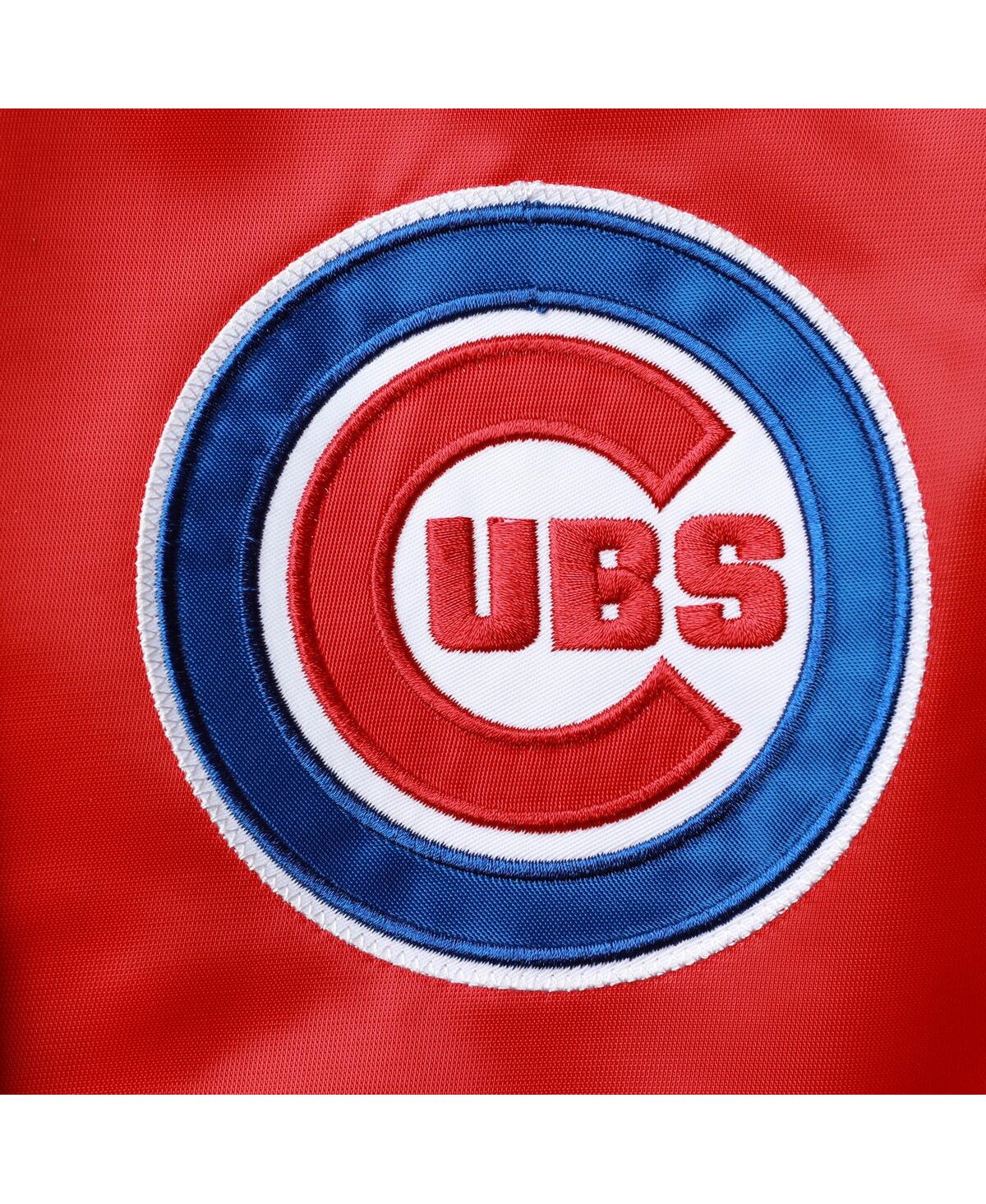 STARTER WOMEN'S STARTER RED CHICAGO CUBS THE LEGEND FULL-SNAP JACKET 