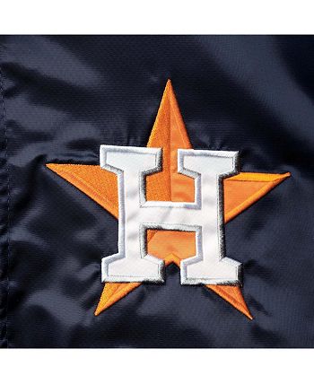 Houston Astros Starter The Captain II Full-Zip Jacket - Cream