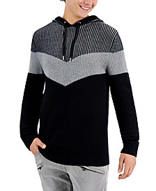 Men's Colorblocked Hoodie Sweater, Created for Macy's