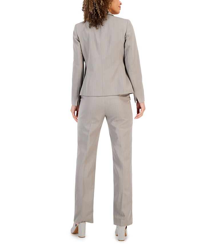 Le Suit Women's One-Button Pantsuit - Macy's