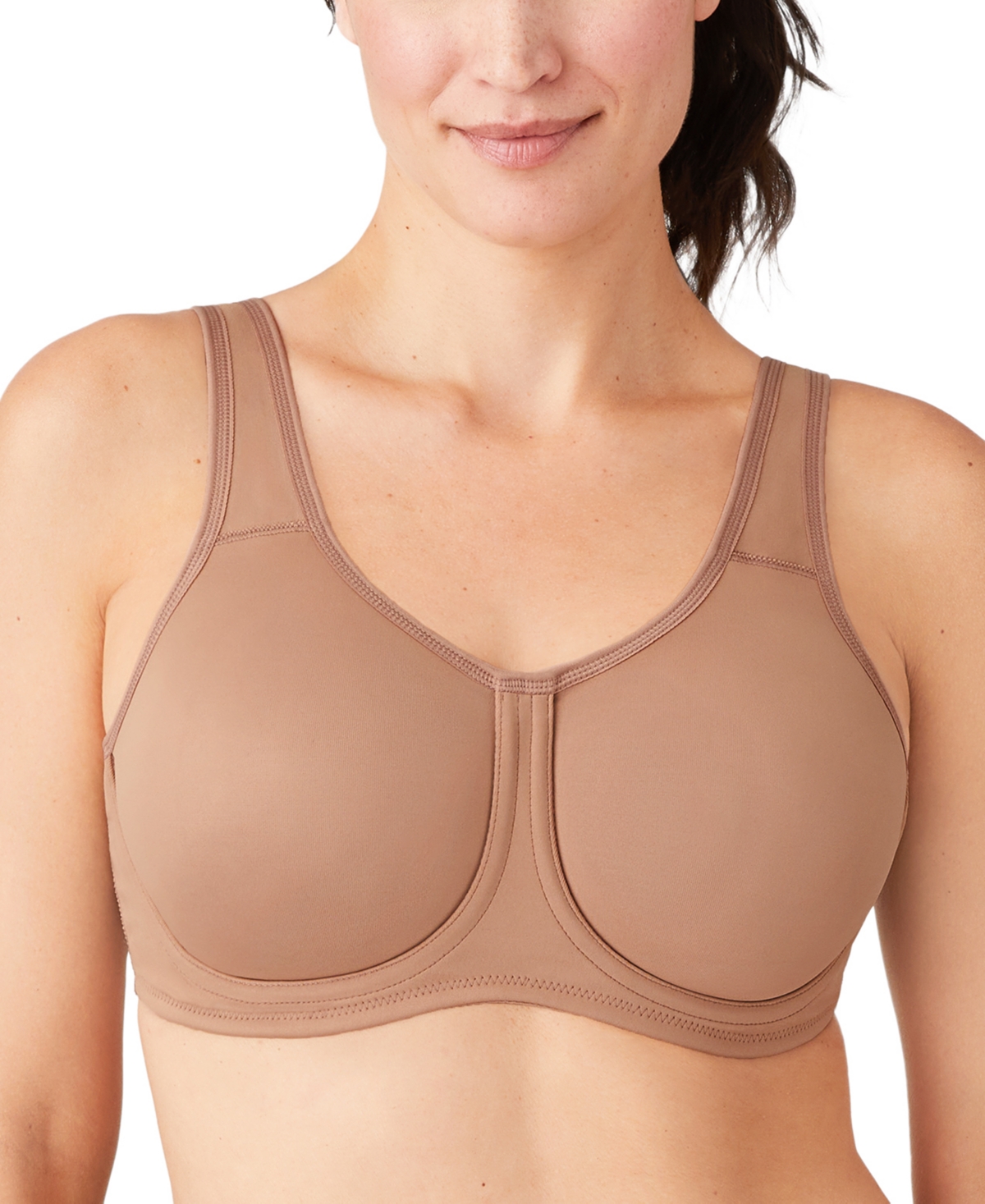 WACOAL SPORT HIGH-IMPACT UNDERWIRE BRA 855170, UP TO I CUP
