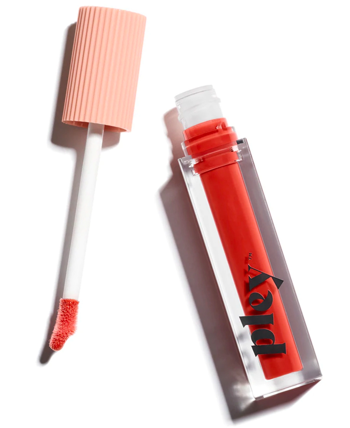 Pley Beauty Lust + Found Glossy Lip Lacquer -(jelly orange)