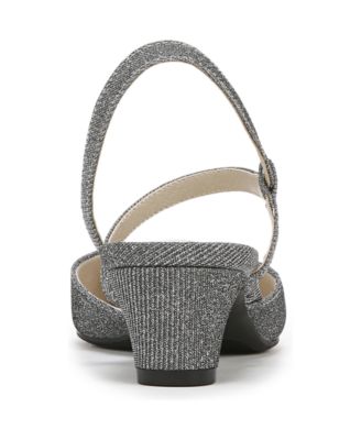 Women's Minimalist Slingback Kitten Heel Pumps