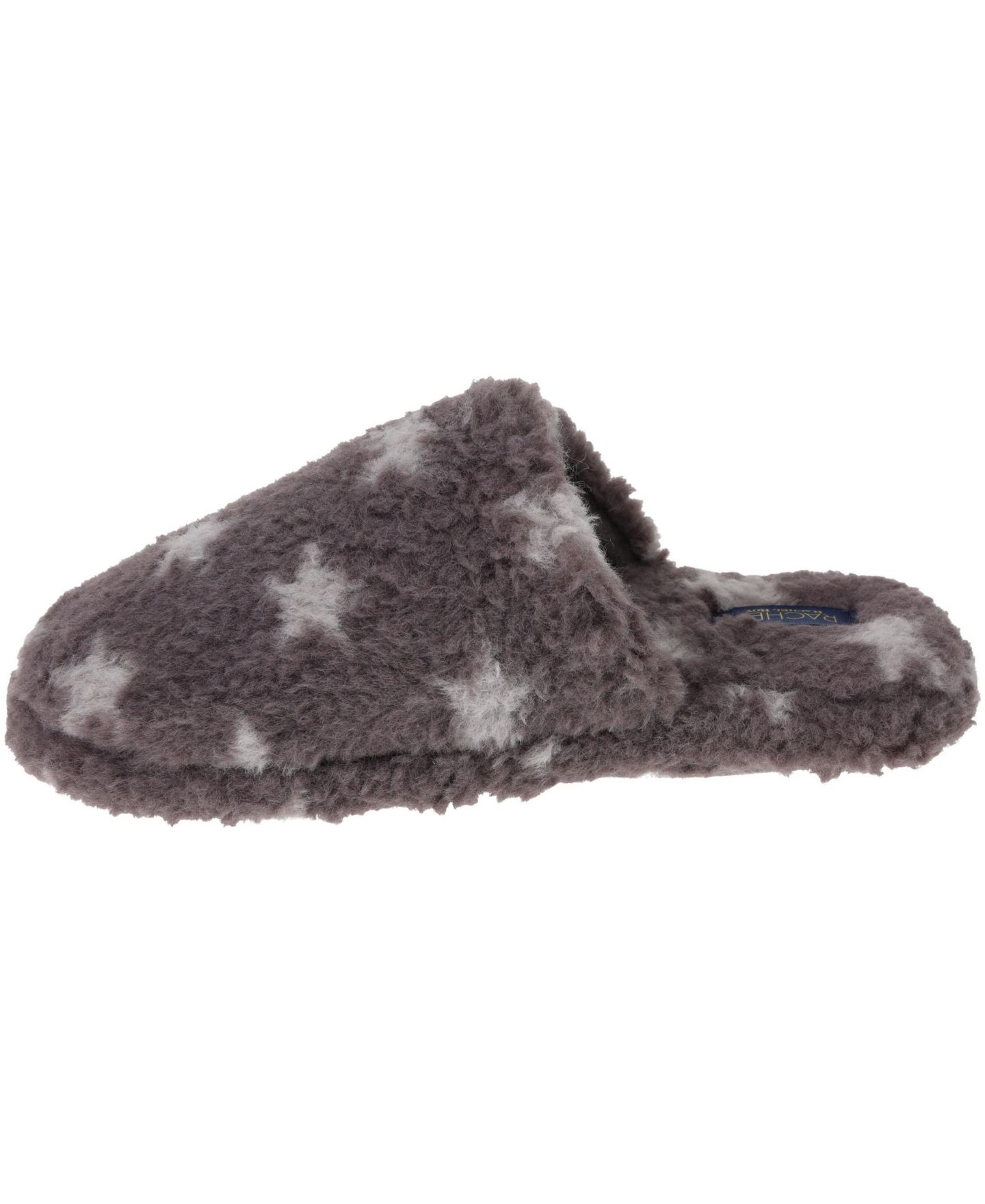 Женские тапочки RACHEL Rachel Roy Martina Sherpa Scuff Slipper, цвет: Серый — фото 2