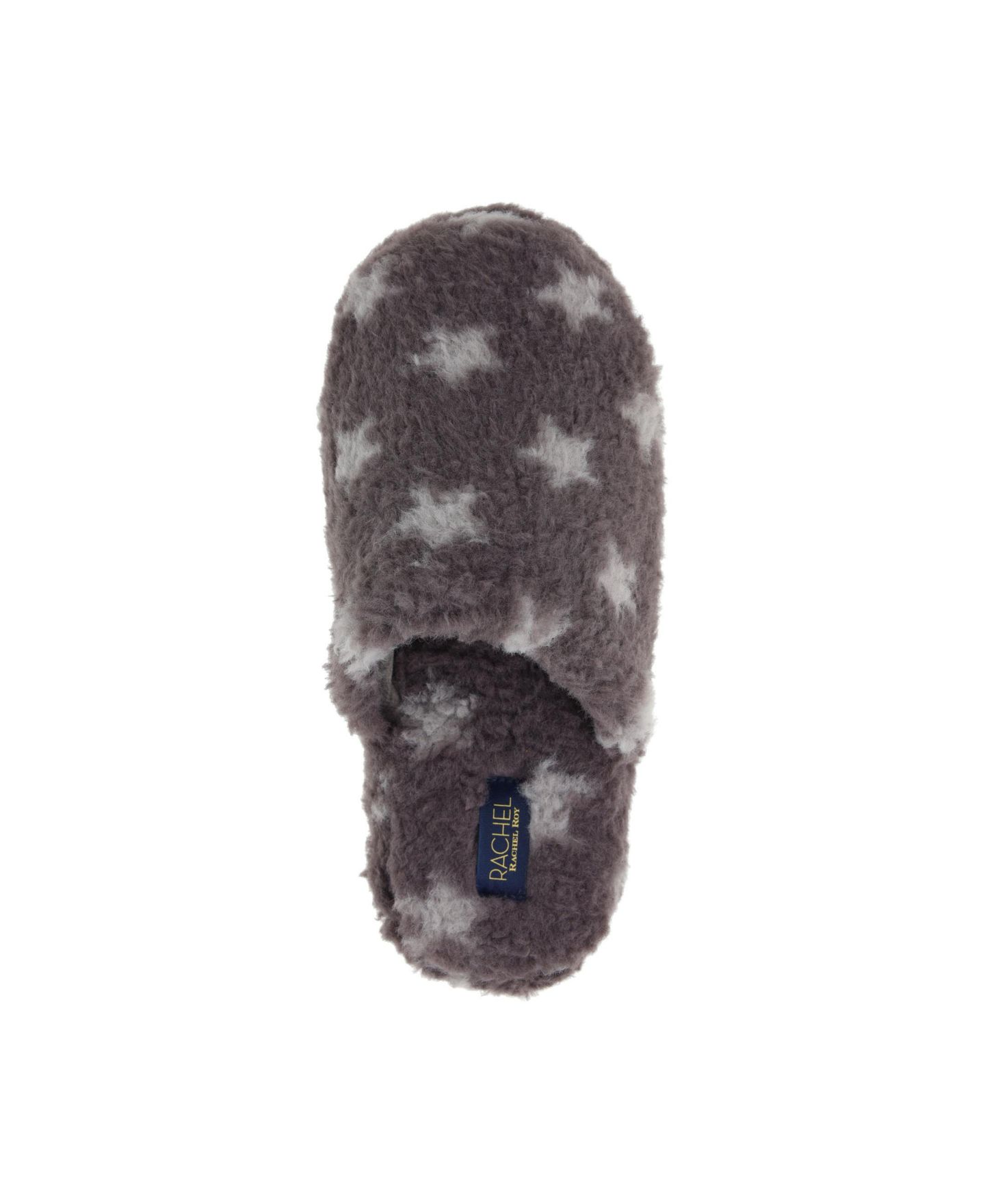 Женские тапочки RACHEL Rachel Roy Martina Sherpa Scuff Slipper, цвет: Серый — фото 4