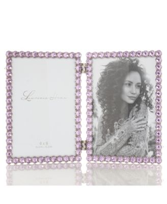 Metal Sparkle Double Frame, 4" x 6"