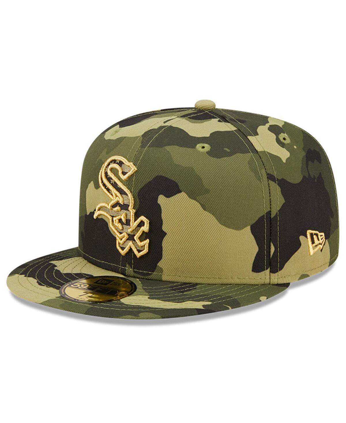 Men's New EraChicago White Sox 2022 Armed Forces Day On-Field 59FIFTY Fitted Hat - Camo