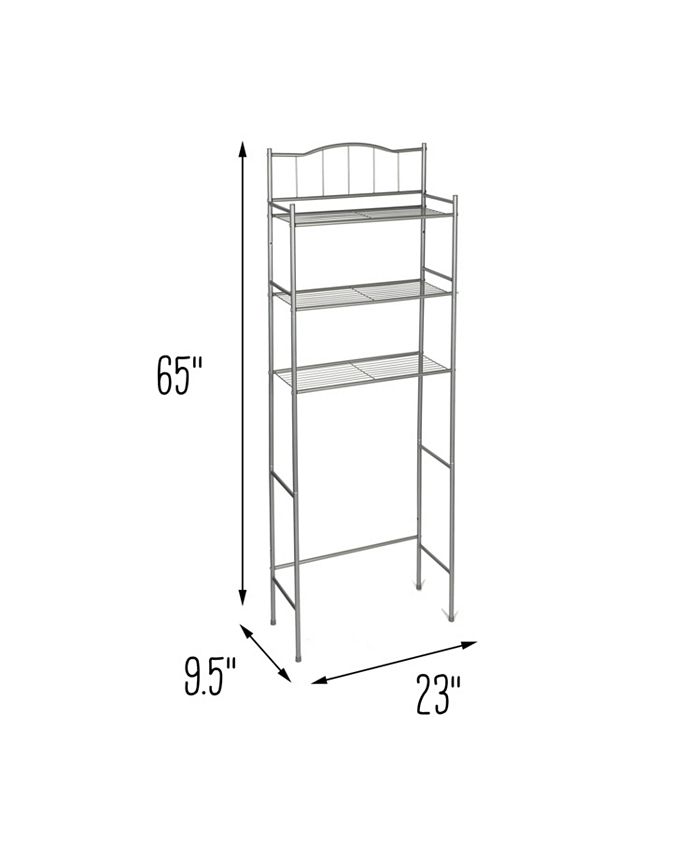 Honey Can Do Over The Toilet Space Saver 3 Tier Shelf Macy's