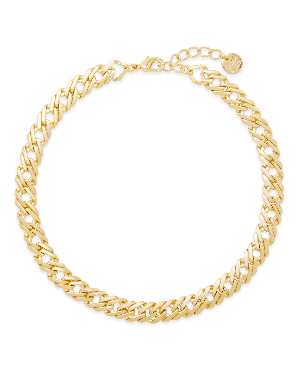 Reya Curb Chain Anklet - Gold-Plated