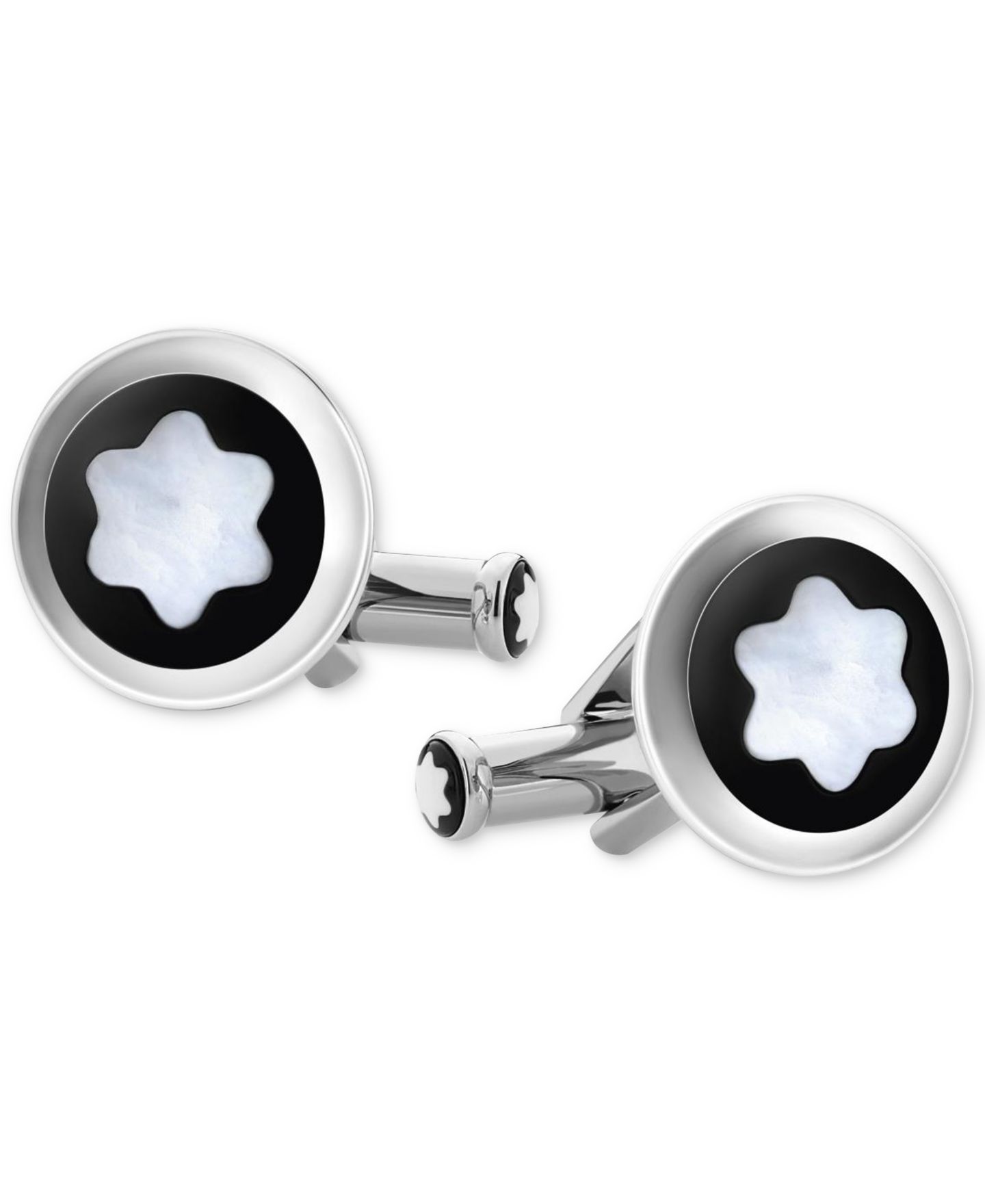 Мужские запонки Montblanc Star Cufflinks — фото 1