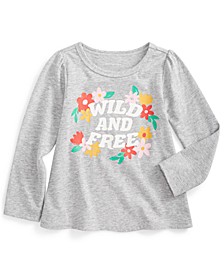Toddler Girls Wild & Free Long-Sleeve Top, Created for Macy's 