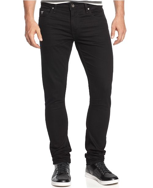 GUESS Men's Jailbreak-Wash Skinny Fit Stretch Jeans & Reviews - Jeans ...