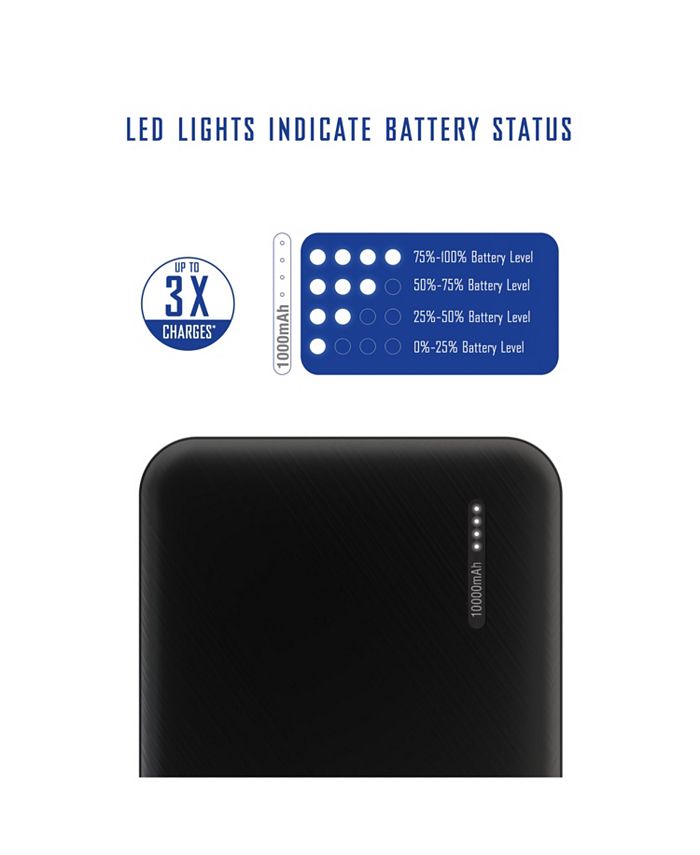 Tzumi Pocket Juice Slim Pro 10K mAh Portable Charger Macy's