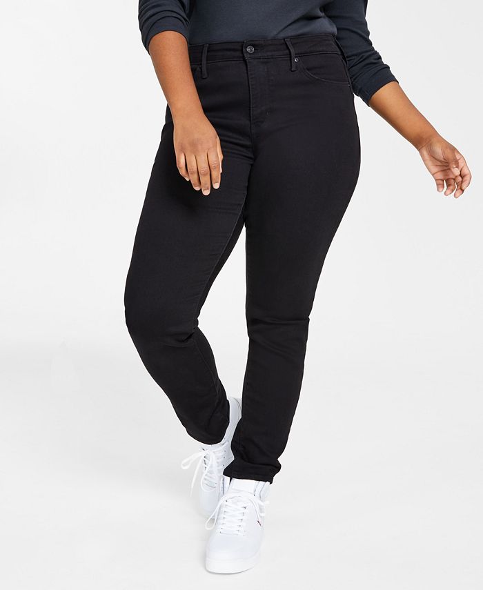 Levi's Trendy Plus Size 311 Shaping Skinny Jeans & Reviews - Jeans - Plus  Sizes - Macy's