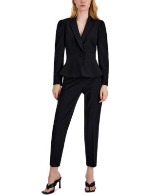 Tahari ASL Belted Wrap Pant Suit & Reviews - Wear to Work - Women - Macy's