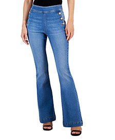 Women's Pull-On Flare-Leg Jeans, Created for Macy's