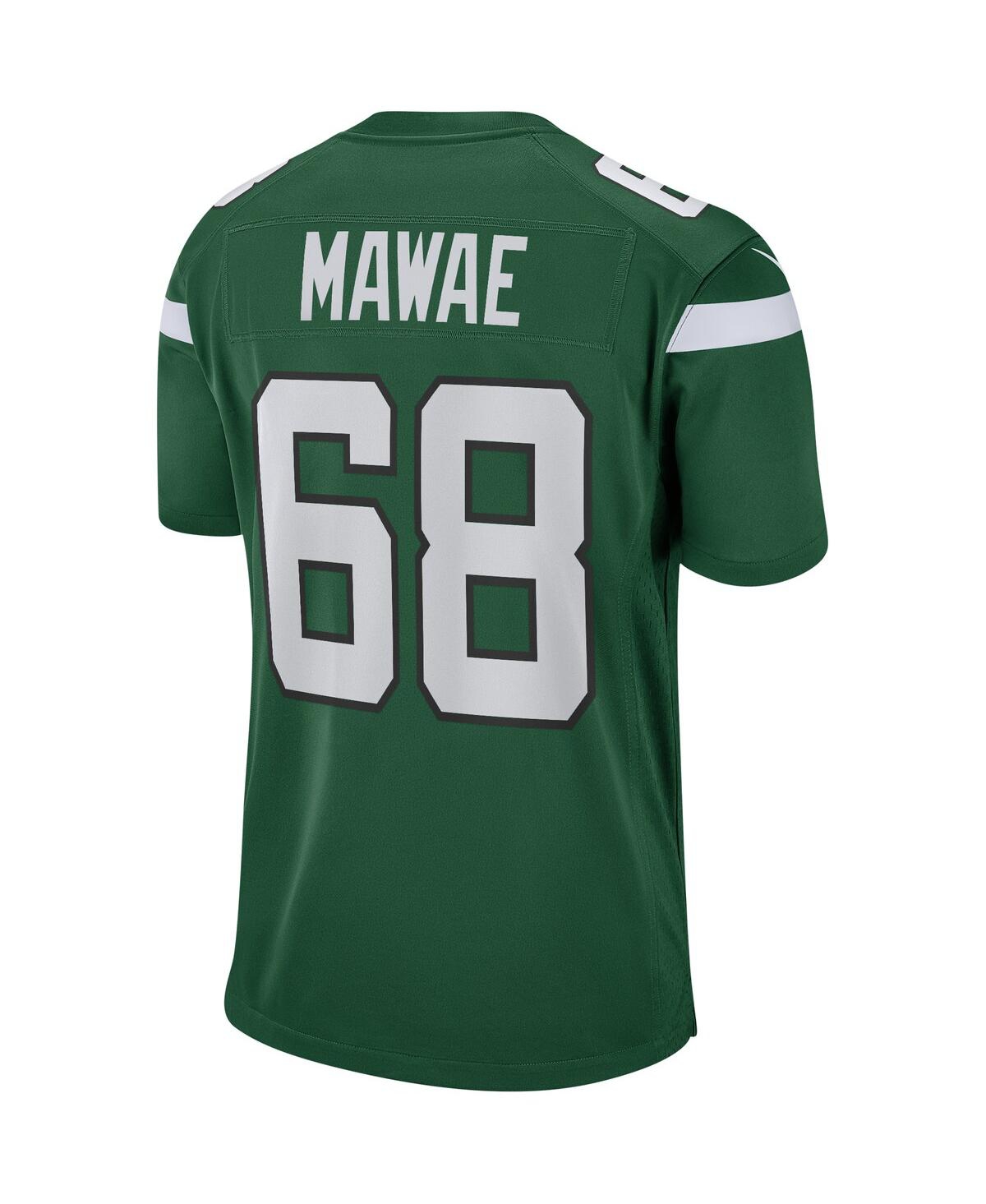 Men's Nike Kevin Mawae GothamNew York Jets Game Retired Player Jersey - Green
