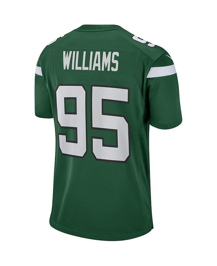 Men's Nike Gotham Green New York Jets Game Custom Jersey