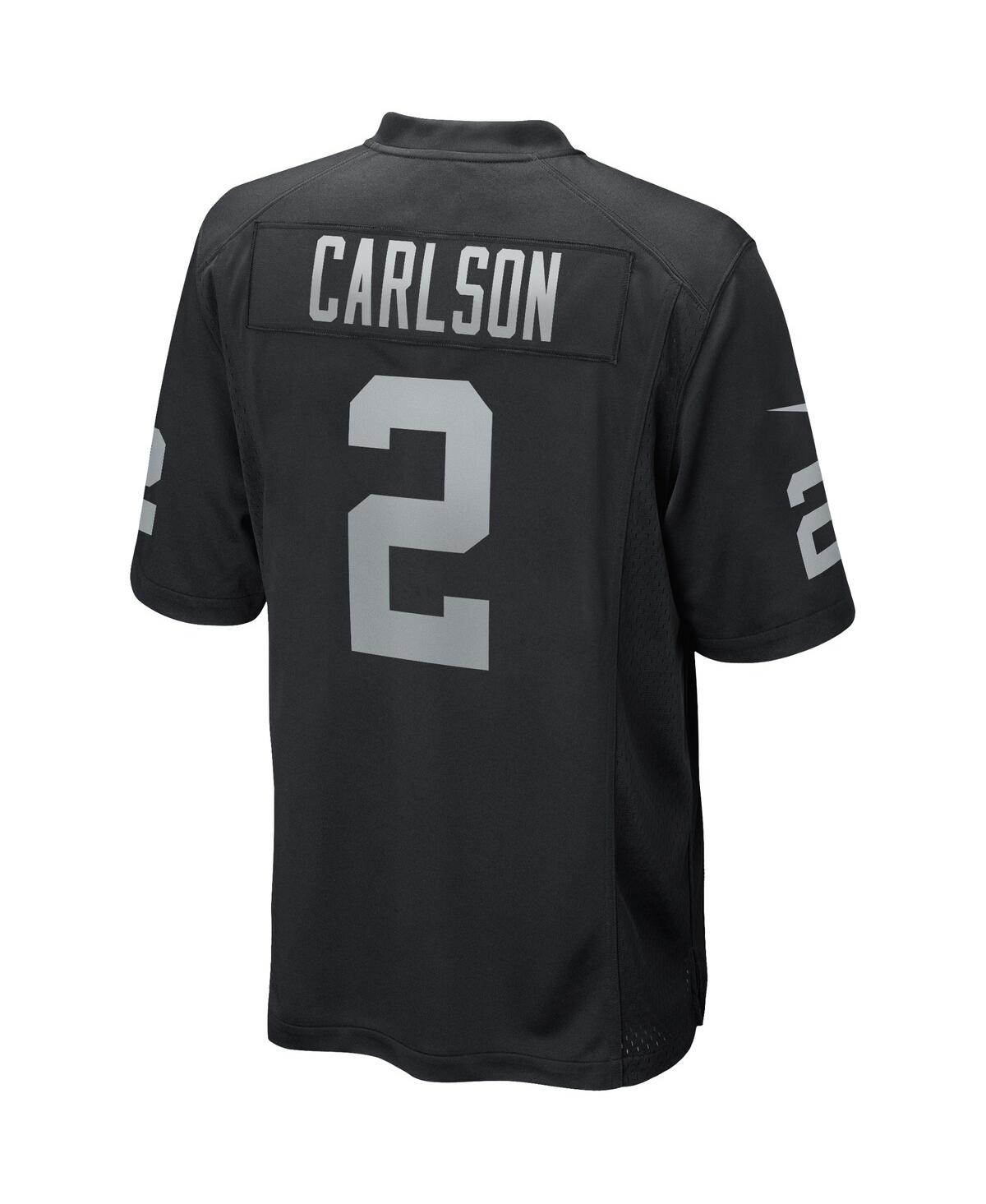 Men's Nike Daniel CarlsonLas Vegas Raiders Game Player Jersey - Black