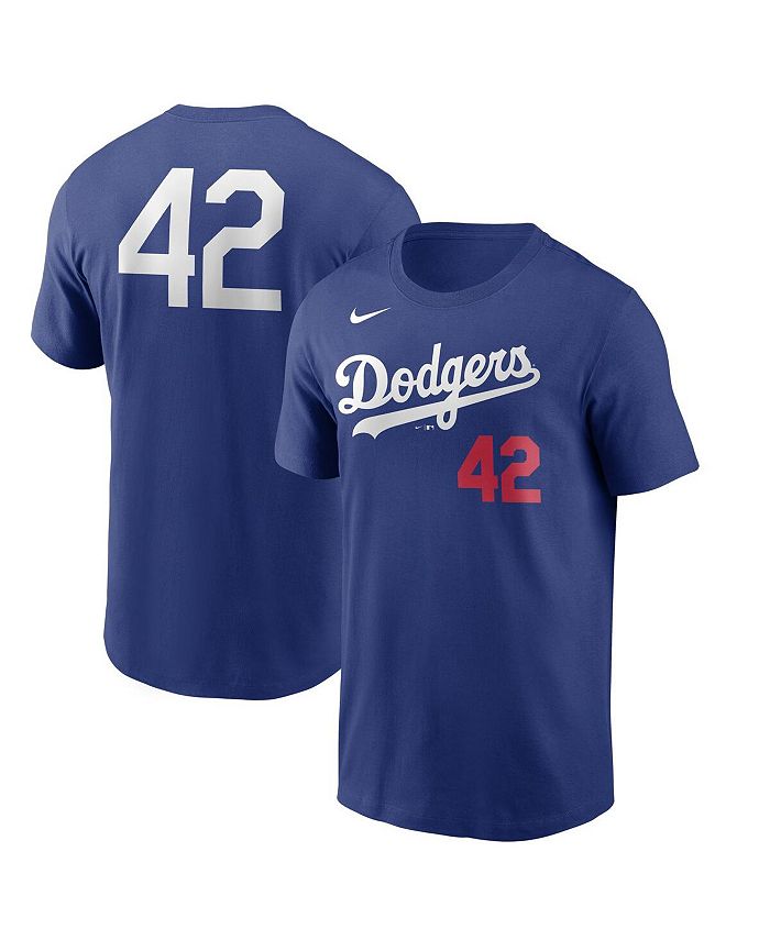 Wholesale M-Lb Men's Los Angeles Dodgers Jackie Robinson #42 Blue