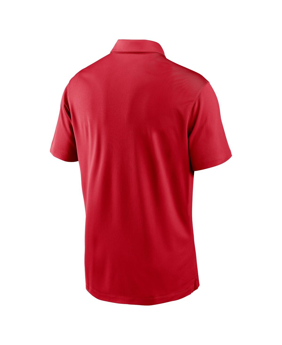 Men's NikeWashington Nationals Diamond Icon Franchise Performance Polo Shirt - Red