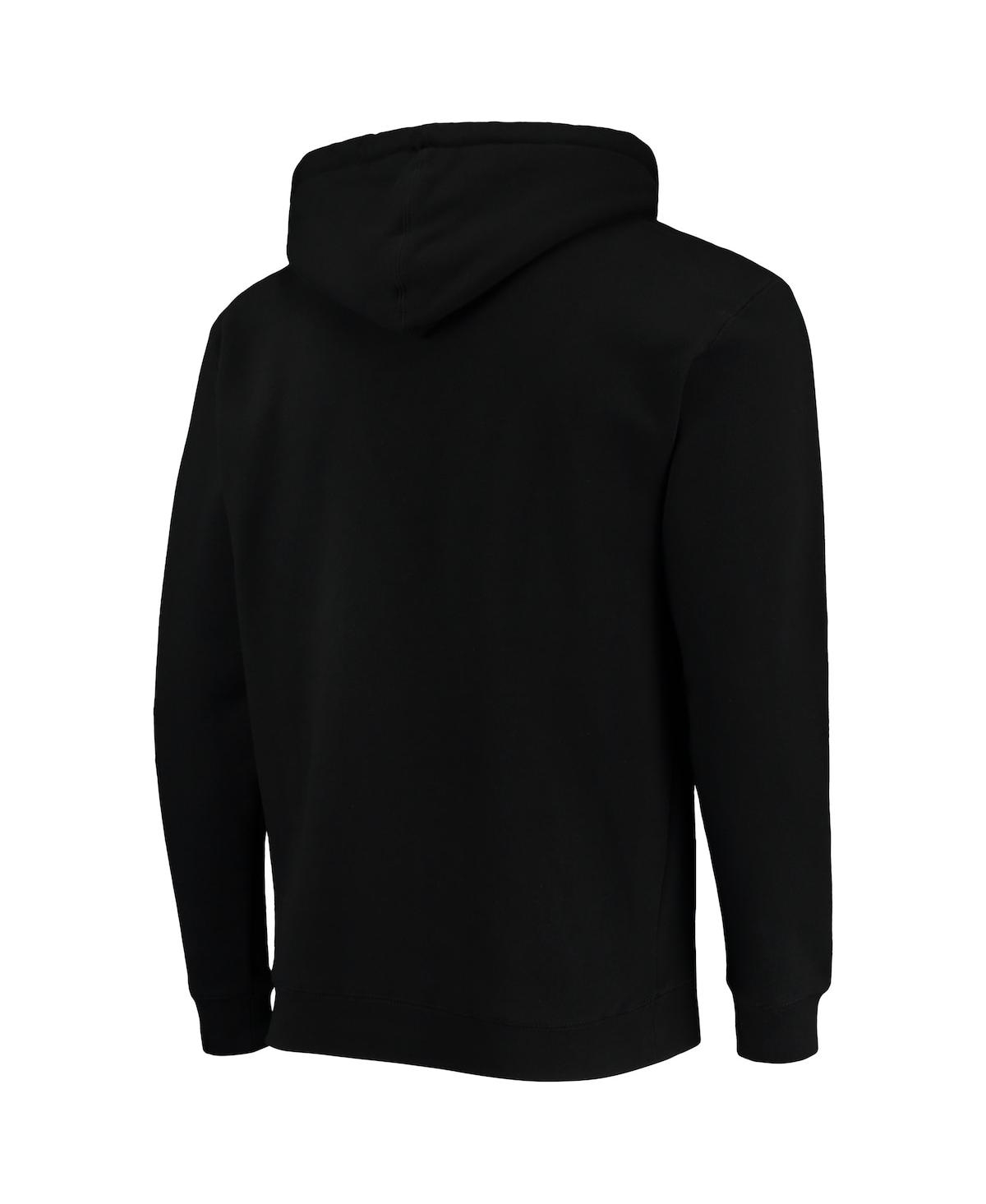 Men's Mitchell & NessBoston Red Sox Hyper Hoops Pullover Hoodie - Black