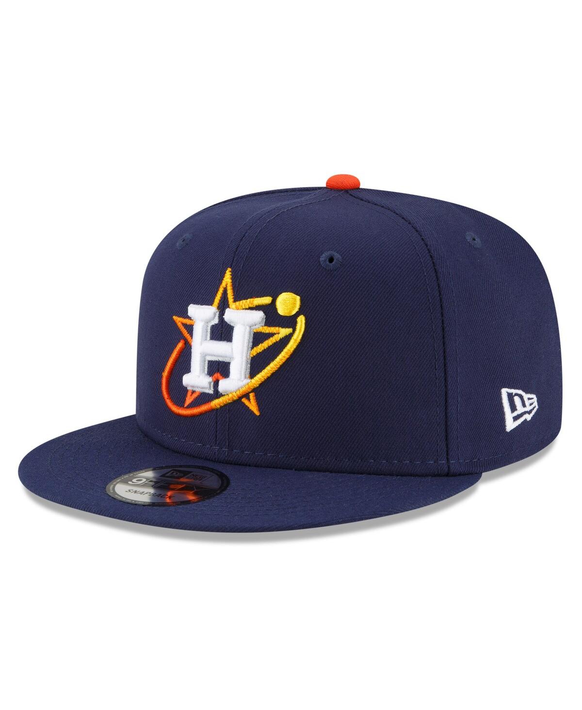 Shop New Era Men's  Navy Houston Astros City Connect 9fifty Snapback Adjustable Hat