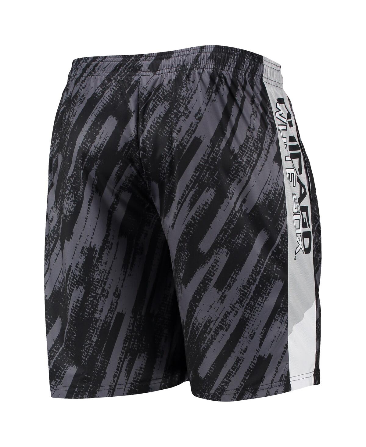 Shop Foco Men's  Black Chicago White Sox Static Shorts