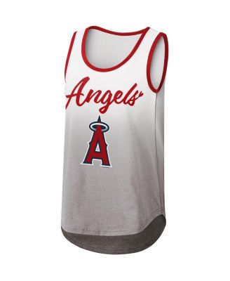 Women's White Los Angeles Angels Logo Opening Day Tank Top