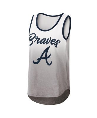Women's White Atlanta Braves Logo Opening Day Tank Top