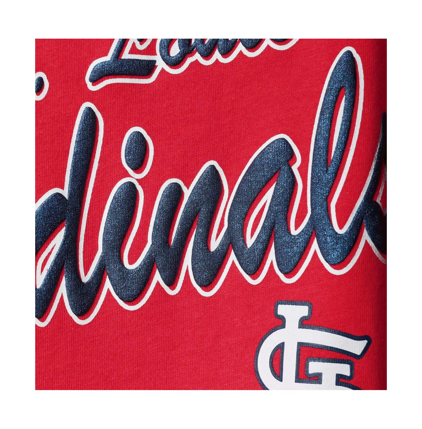 Женский топ DKNY Red St. Louis Cardinals Marcie — фото 5