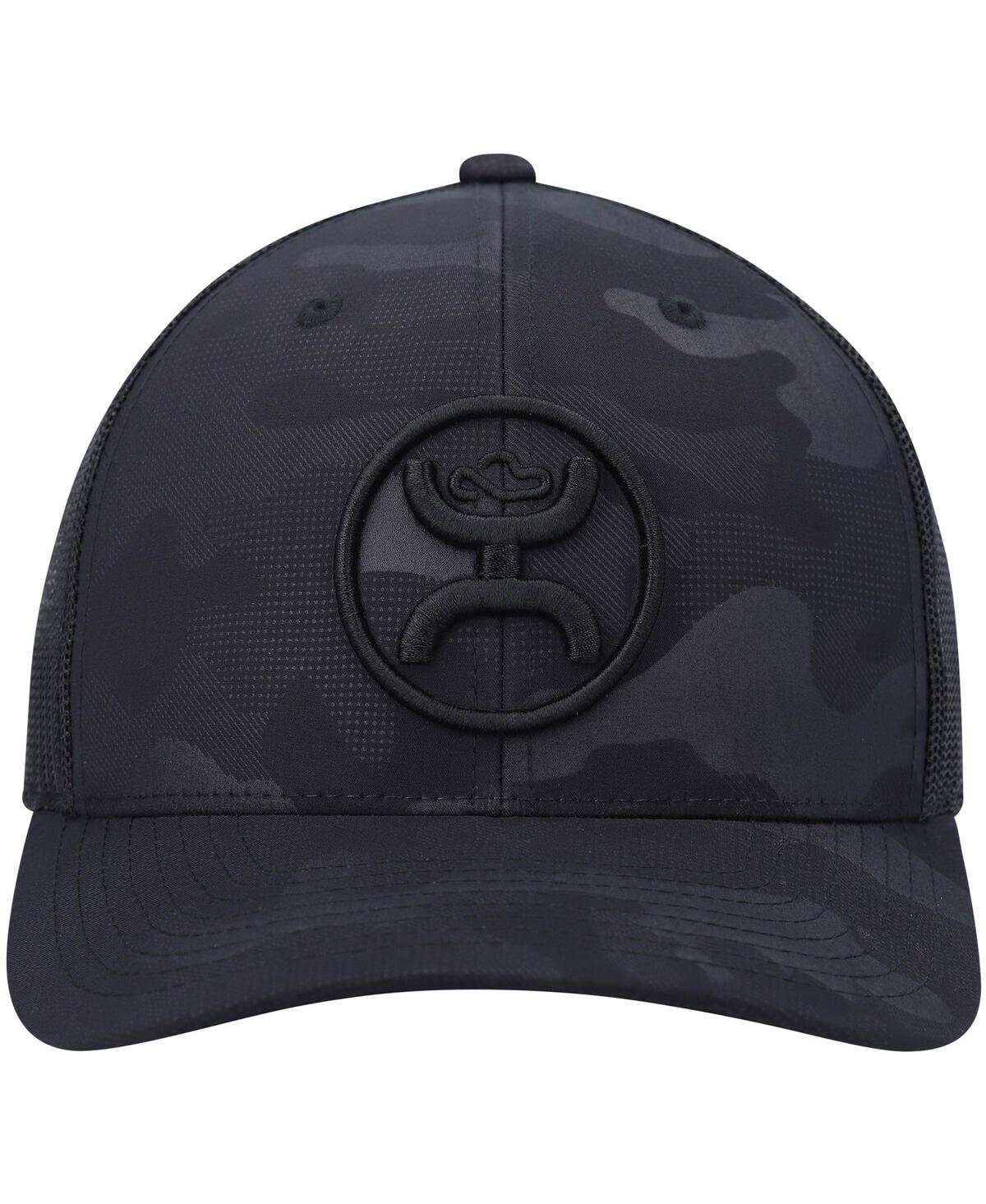 Shop Hooey Men's  Black O-classic Trucker Snapback Hat