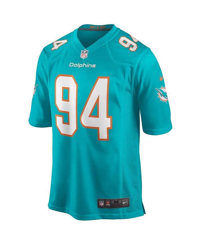 Christian Wilkins Miami Dolphins Nike Game Jersey - Aqua