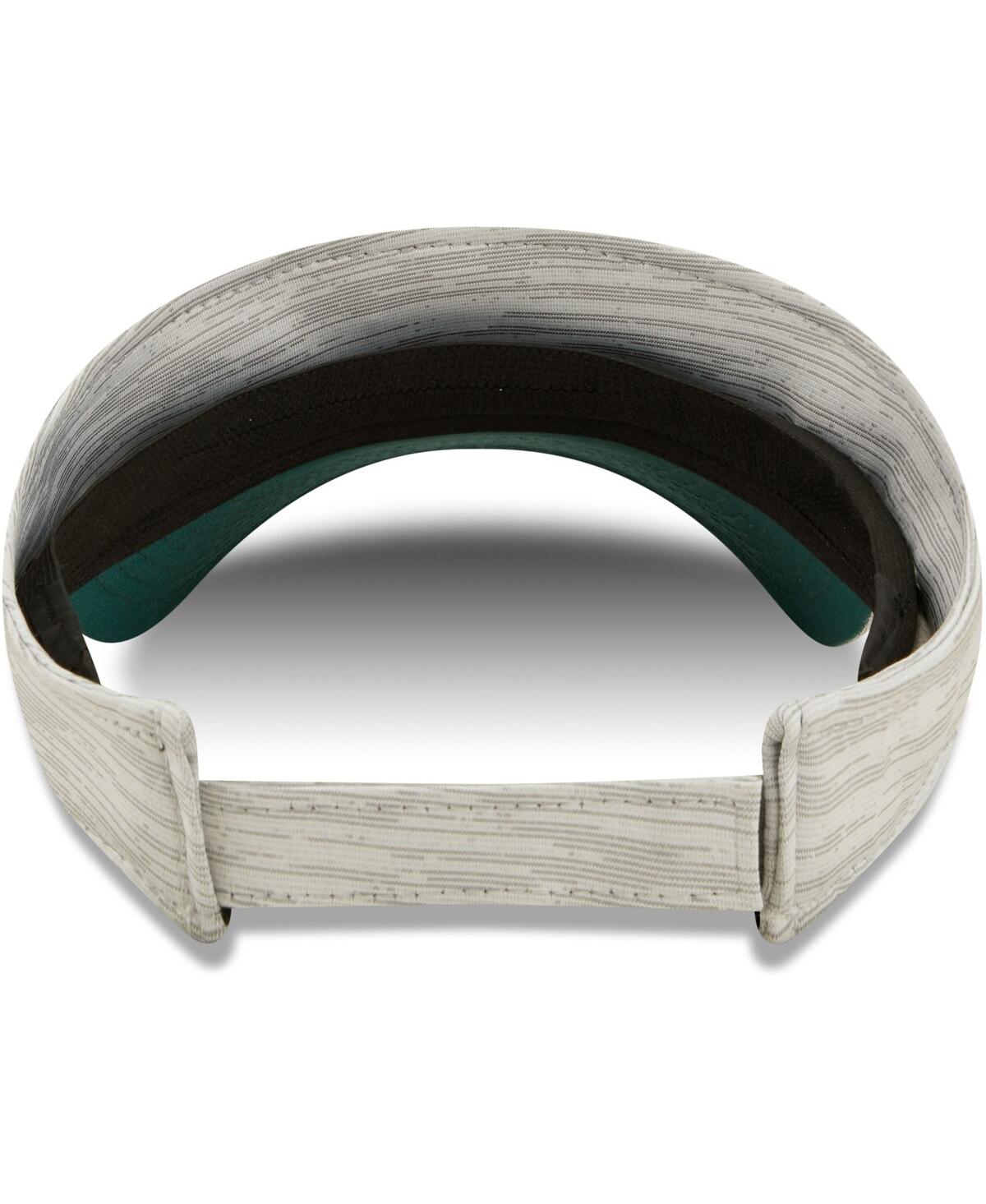 New Era Gray Oakland Athletics Distinct Visor In Gray