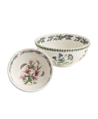 Botanic Garden Salad Bowls, Set of 2