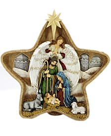 9" Star Nativity