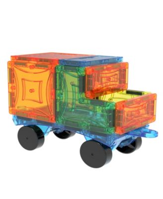 102 Piece Magnetic Building Block Play People Castle Set