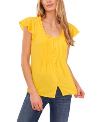 Pintuck Flutter-Sleeve Blouse \u0026 Reviews 