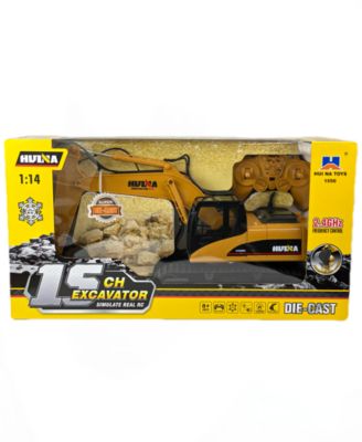 Mag-Genius Die Cast 15 Channel RC Fully Functional Excavator Toy