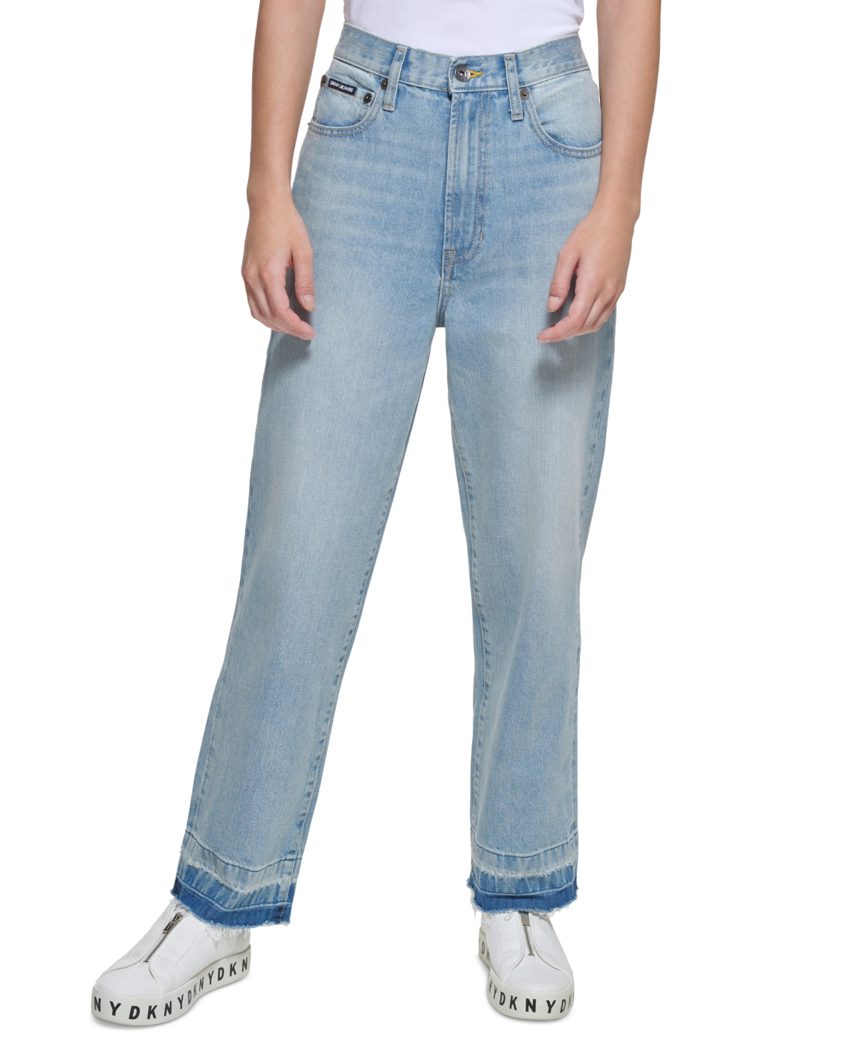 DKNY Jeans Women's Size 2 Blue Straight Leg Denim Jeans Stretch