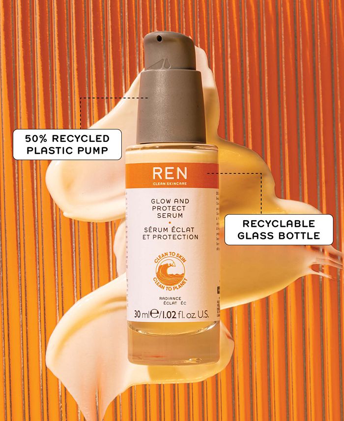 Ren Clean Skincare Radiance Glow & Protect Serum Macy's