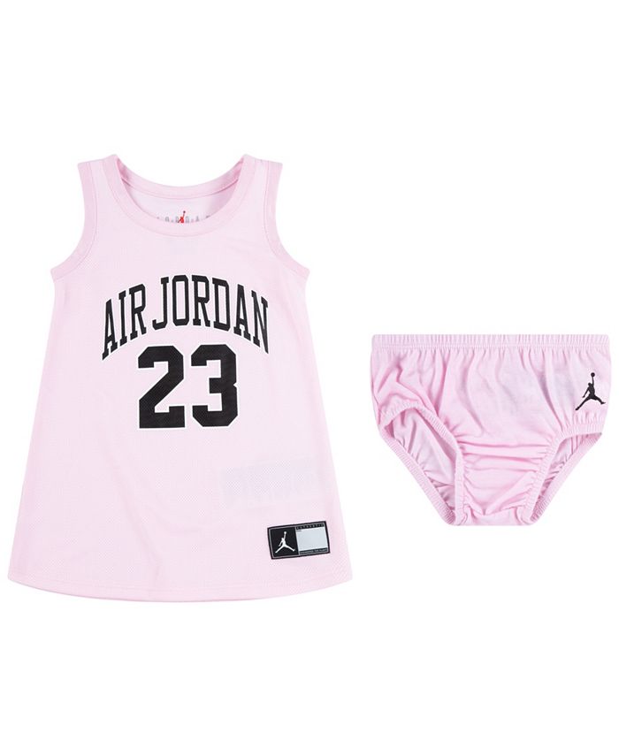 Jordan Baby Girls Jumpman Dress, 2 Piece Set Macy's