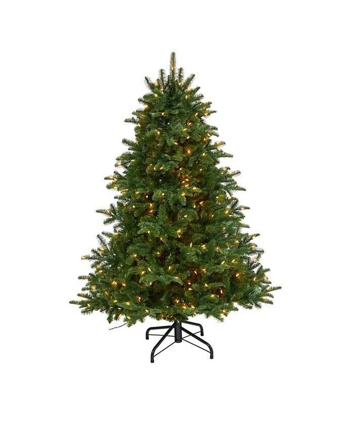 Nearly Natural South Carolina Spruce Artificial Christmas Tree with ...