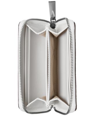 国内 Michael Kors Jet Set サマーバケーション柄xロゴCard Case Michael Kors Signature Logo Jet Set Small Silver Tone Zip