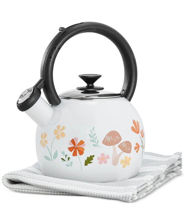 Martha Stewart Collection CLOSEOUT! Harvest Ditsy Teakettle, Created