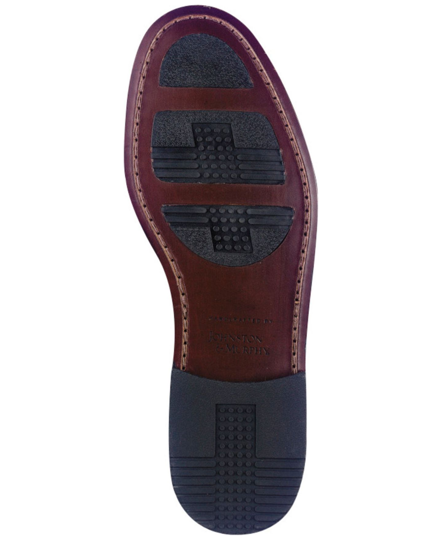 Мужские туфли Johnston & Murphy Aragon II Kiltie Tassel Loafer, цвет: Чёрный / Каштановый — фото 4