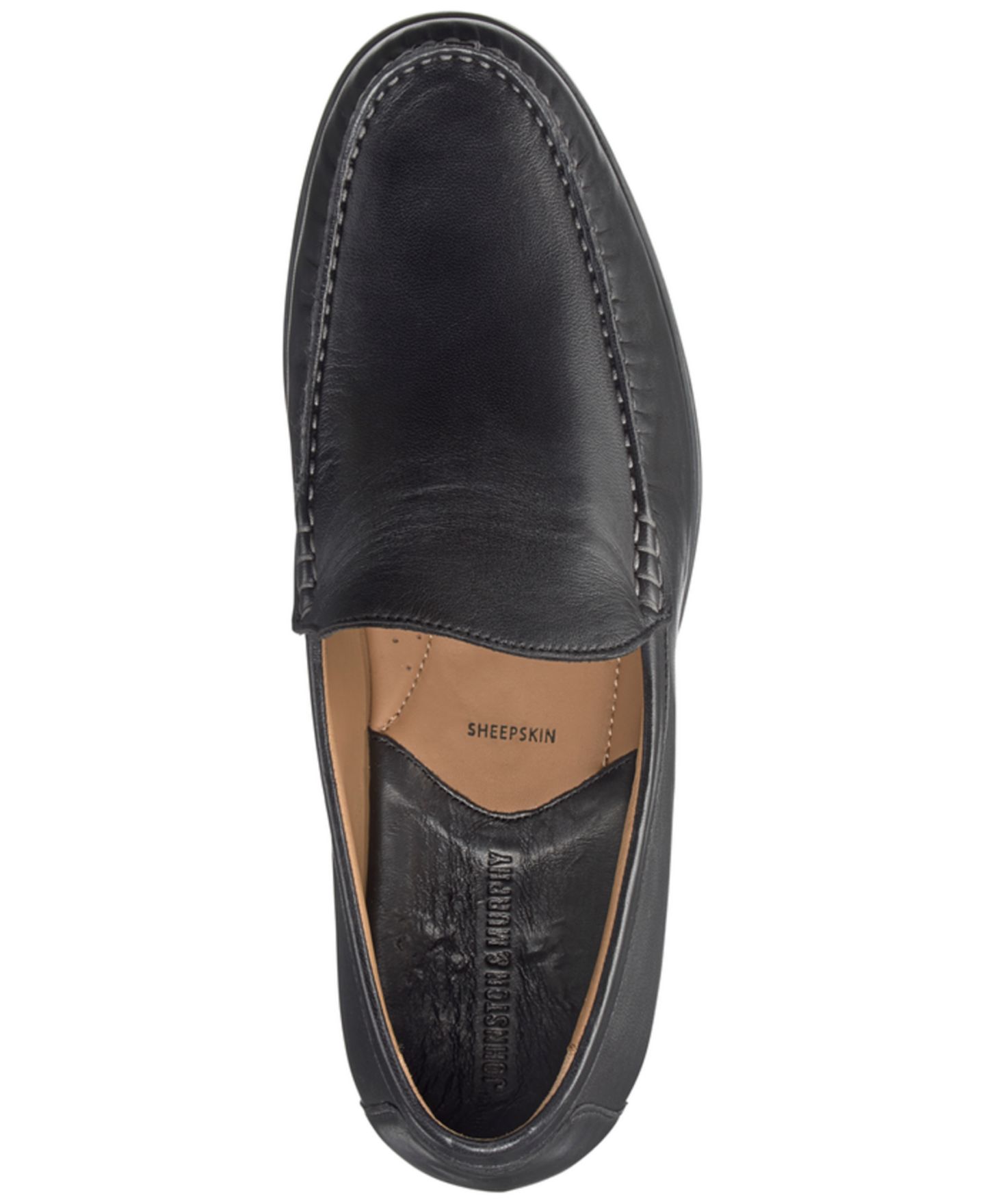 Мужские туфли Johnston & Murphy Cresswell Venetian Loafer, цвет: Коньячный — фото 15